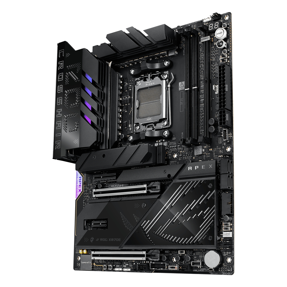 AMD X870Eマザーボード「ROG CROSSHAIR X870E EXTREME」「ROG